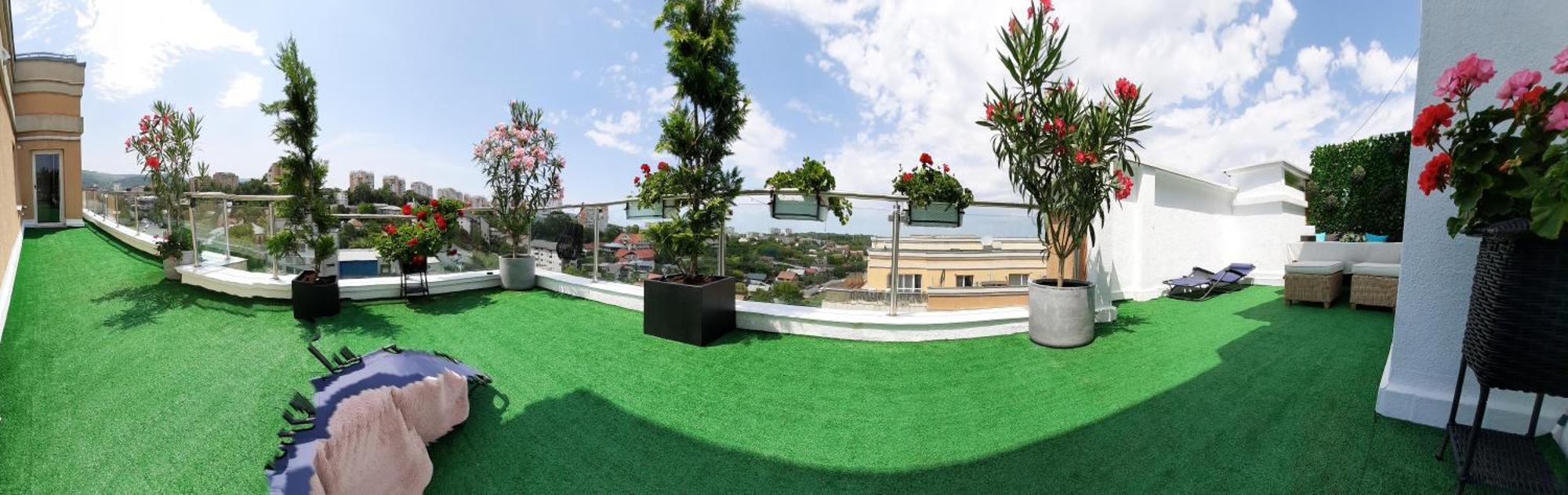 Ferienwohnung Penthouse View Aeroport Iasi Exterior foto