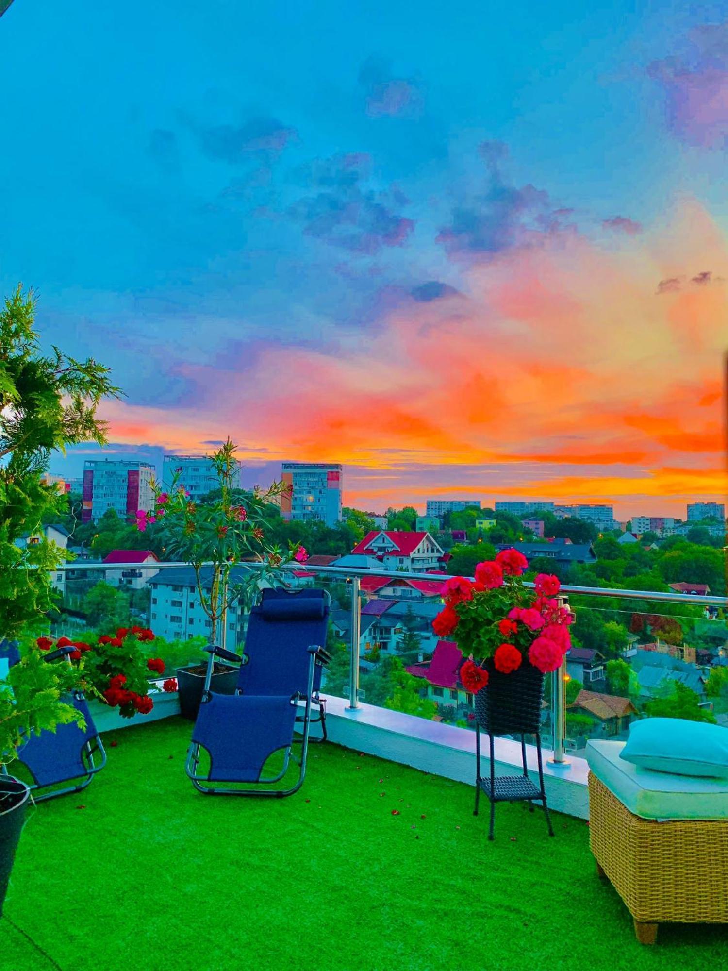 Ferienwohnung Penthouse View Aeroport Iasi Exterior foto