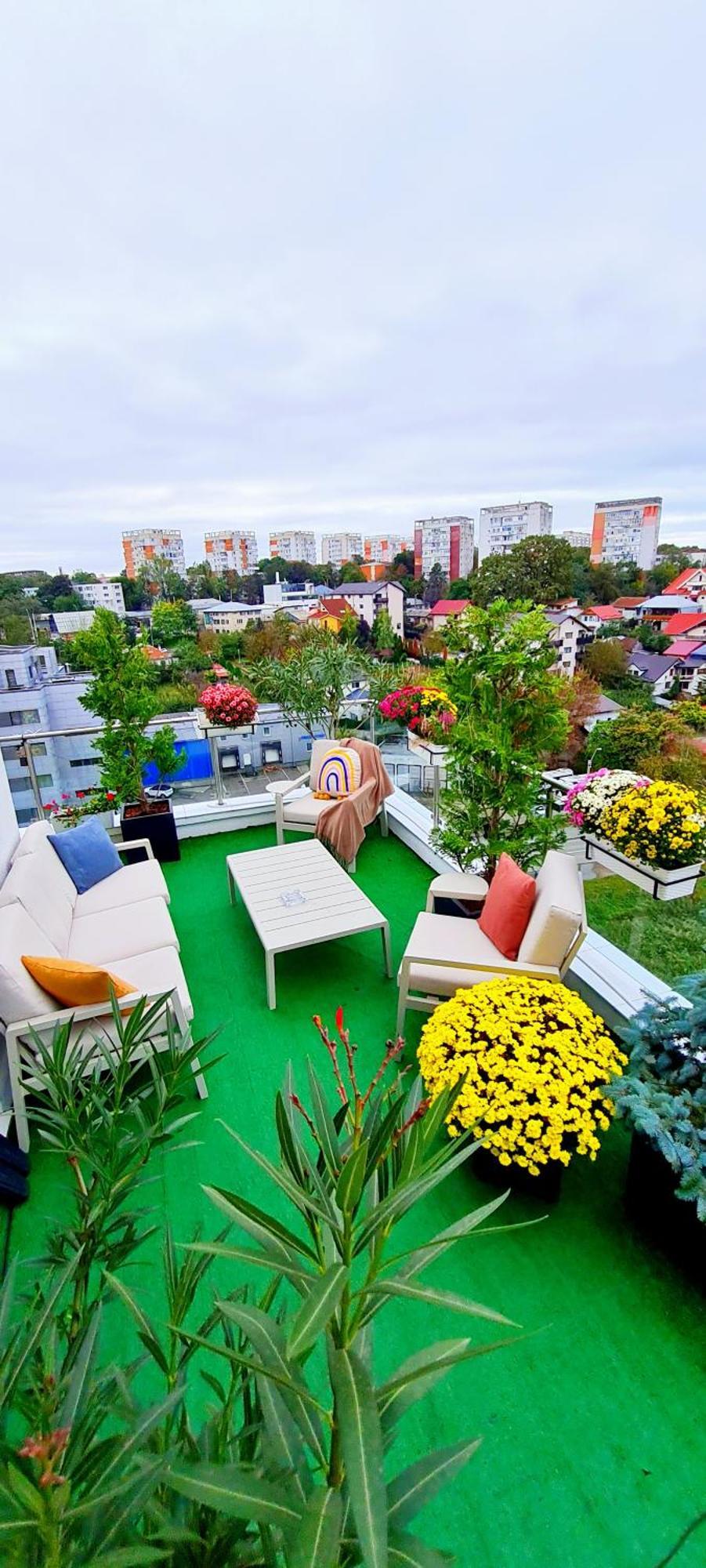 Ferienwohnung Penthouse View Aeroport Iasi Exterior foto
